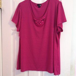 Ladies East 5th Pink Top size 2X